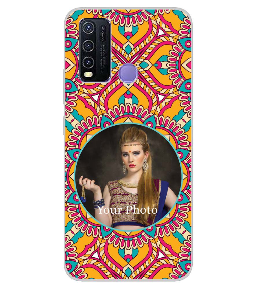 A0511-Cool Patterns Photo Back Cover for Vivo Y50