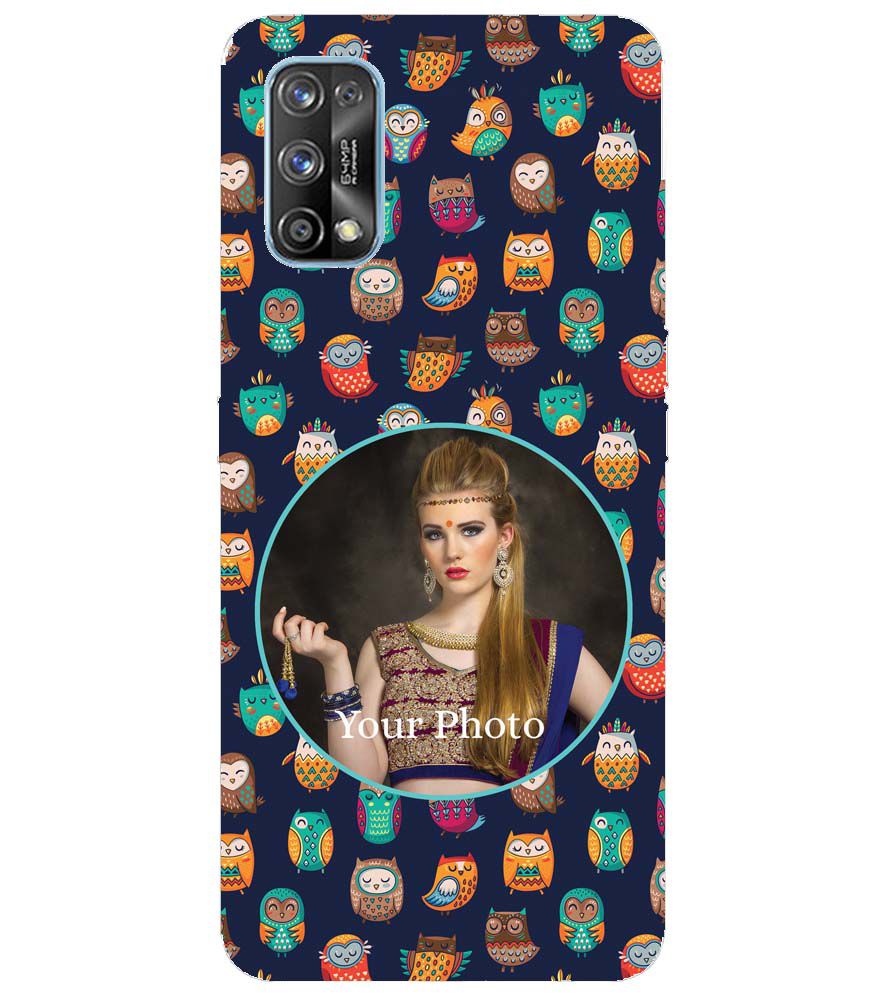 A0512-Owly Pattern Photo Back Cover for Realme 7 Pro