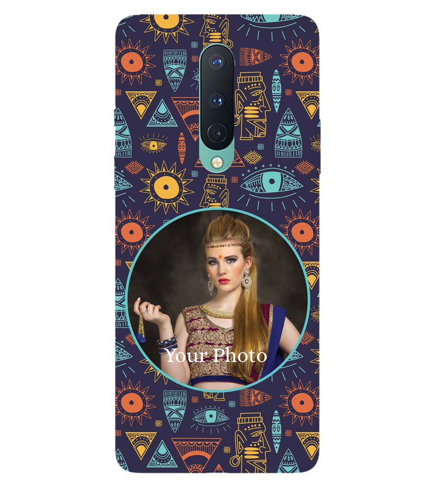 A0513-Traditional Pattern Photo Back Cover for OnePlus 8