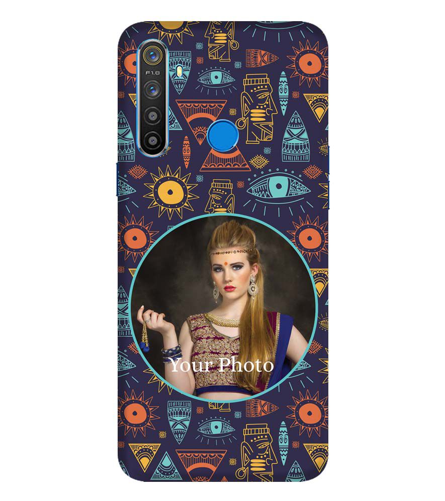 A0513-Traditional Pattern Photo Back Cover for Realme 5s