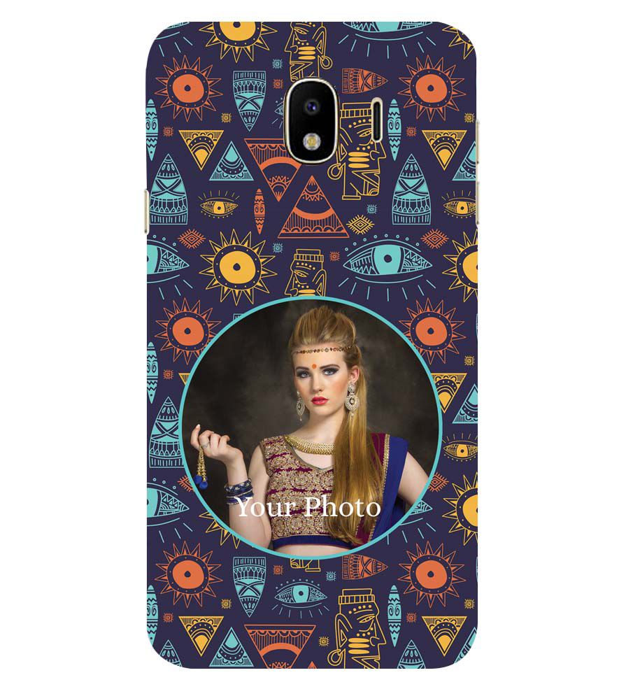 A0513-Traditional Pattern Photo Back Cover for Samsung Galaxy J4 (2018)