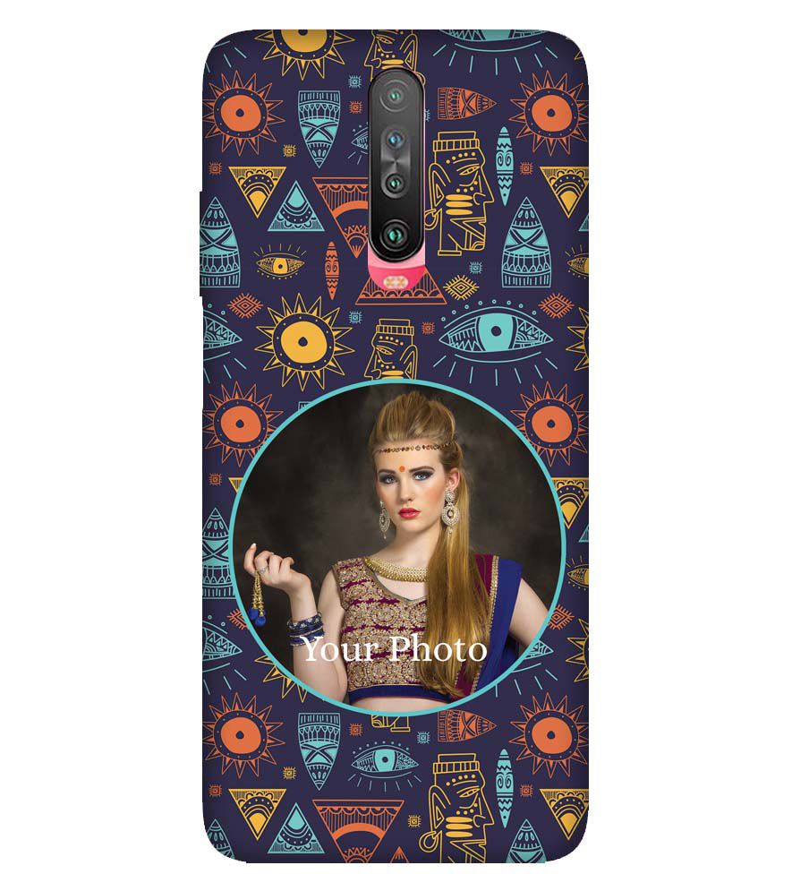 A0513-Traditional Pattern Photo Back Cover for Xiaomi Poco X2