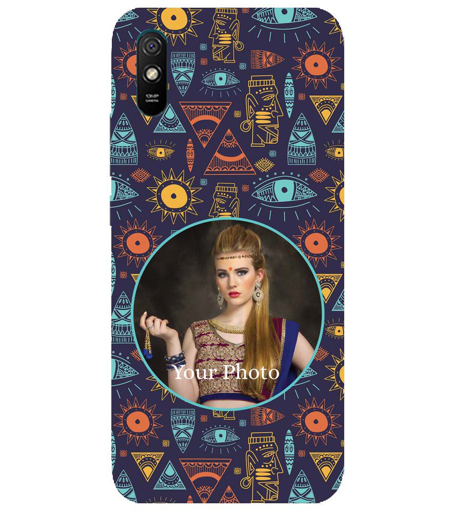 A0513-Traditional Pattern Photo Back Cover for Xiaomi Redmi 9i