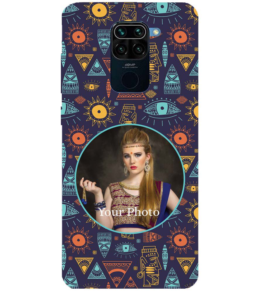 A0513-Traditional Pattern Photo Back Cover for Xiaomi Redmi Note 9