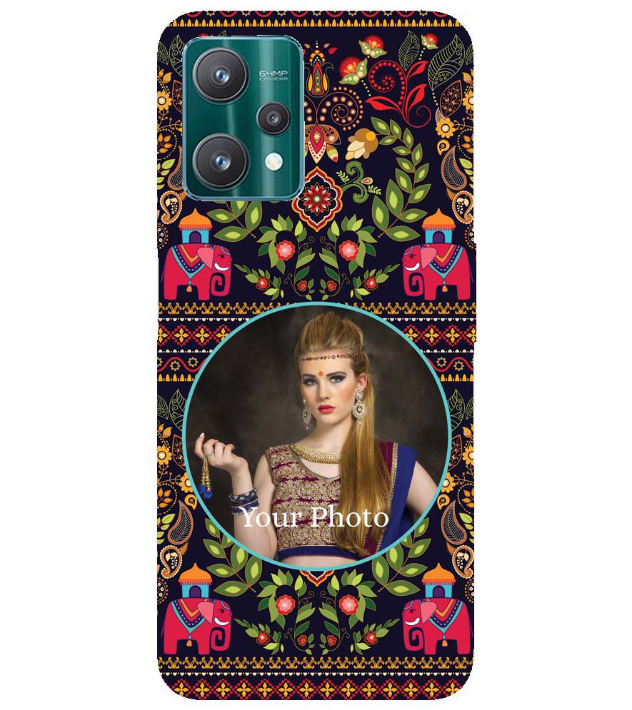 A0514-Mughal Pattern Photo Back Cover for Realme 9 Pro