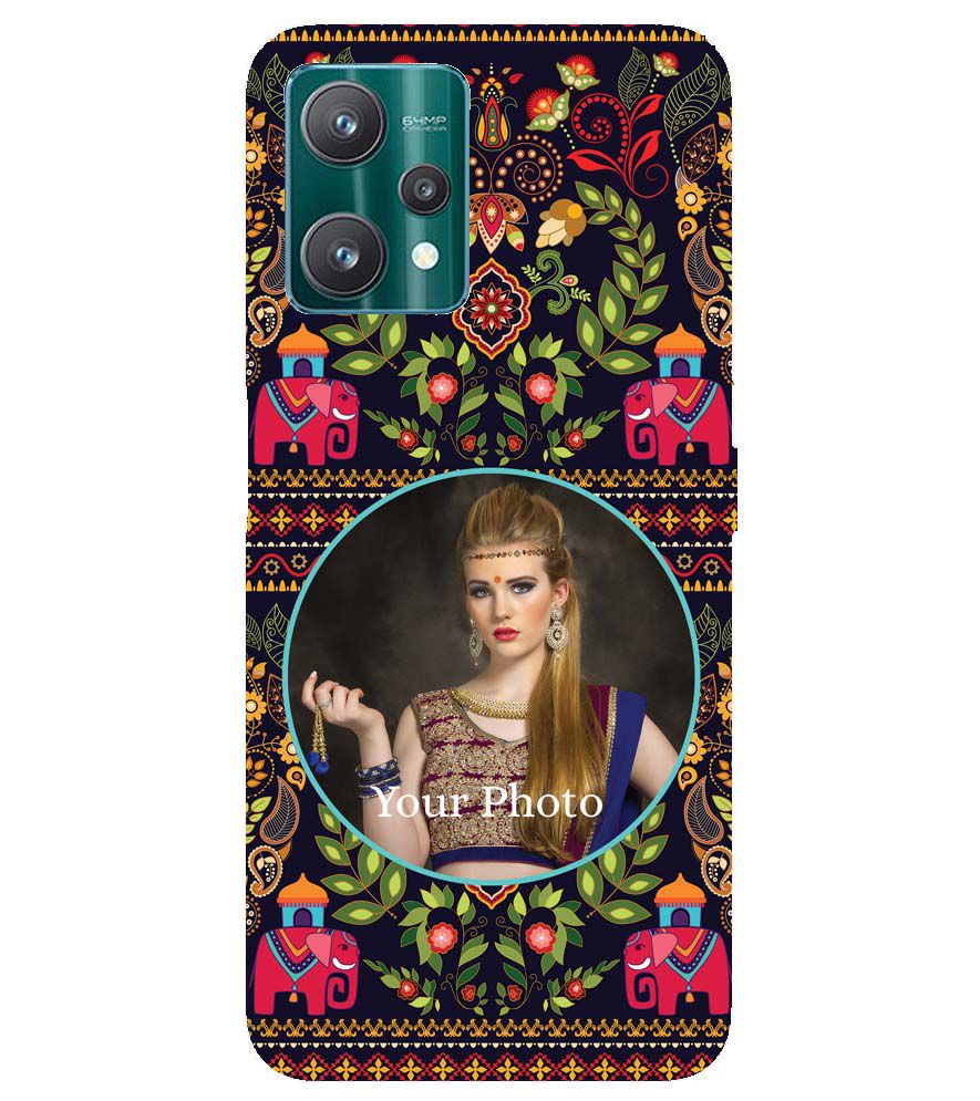 A0514-Mughal Pattern Photo Back Cover for Realme 9 Pro+