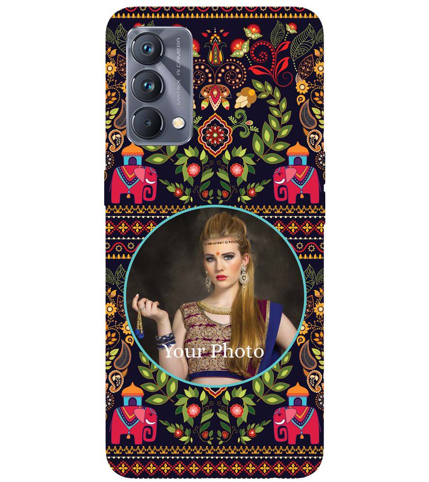 A0514-Mughal Pattern Photo Back Cover for Realme GT Master