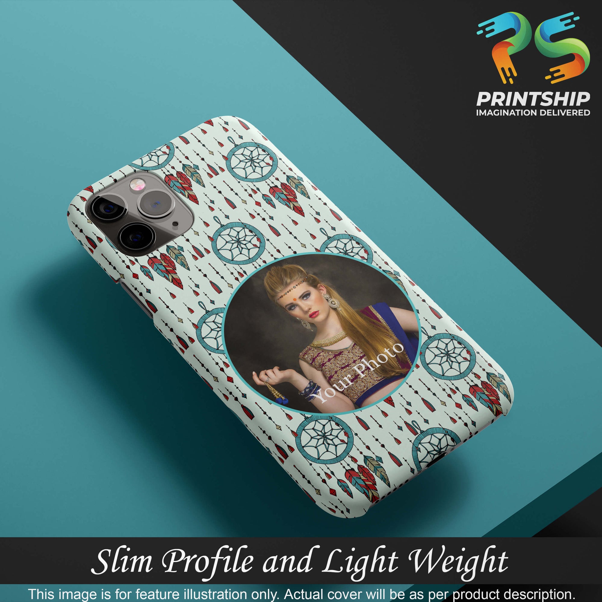 A0515-Dream Catcher Photo Back Cover for Realme C17-Image4