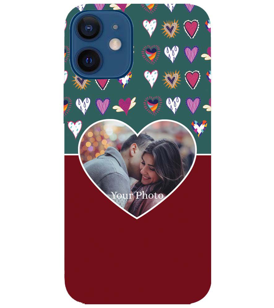 A0516-Hearts Photo Back Cover for Apple iPhone 12 Mini