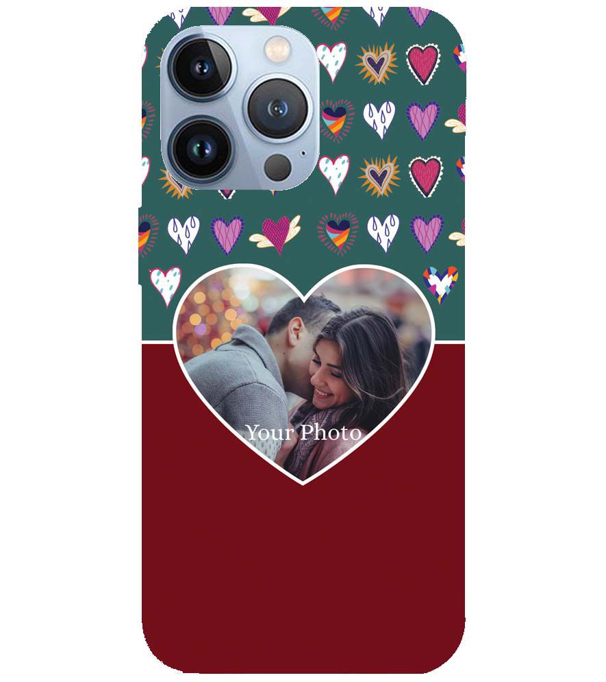 A0516-Hearts Photo Back Cover for Apple iPhone 13 Pro