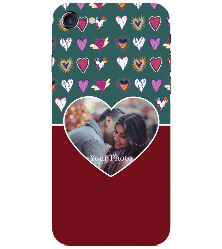 A0516-Hearts Photo Back Cover for Apple iPhone 7