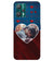 A0517-Blue Hearts Photo Back Cover for Realme 9 Pro+