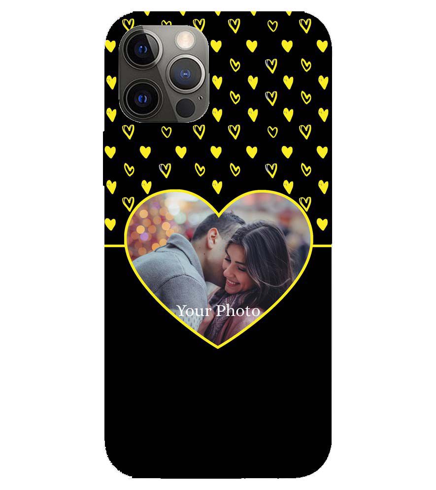 A0519-White Hearts Photo Back Cover for Apple iPhone 12 Pro