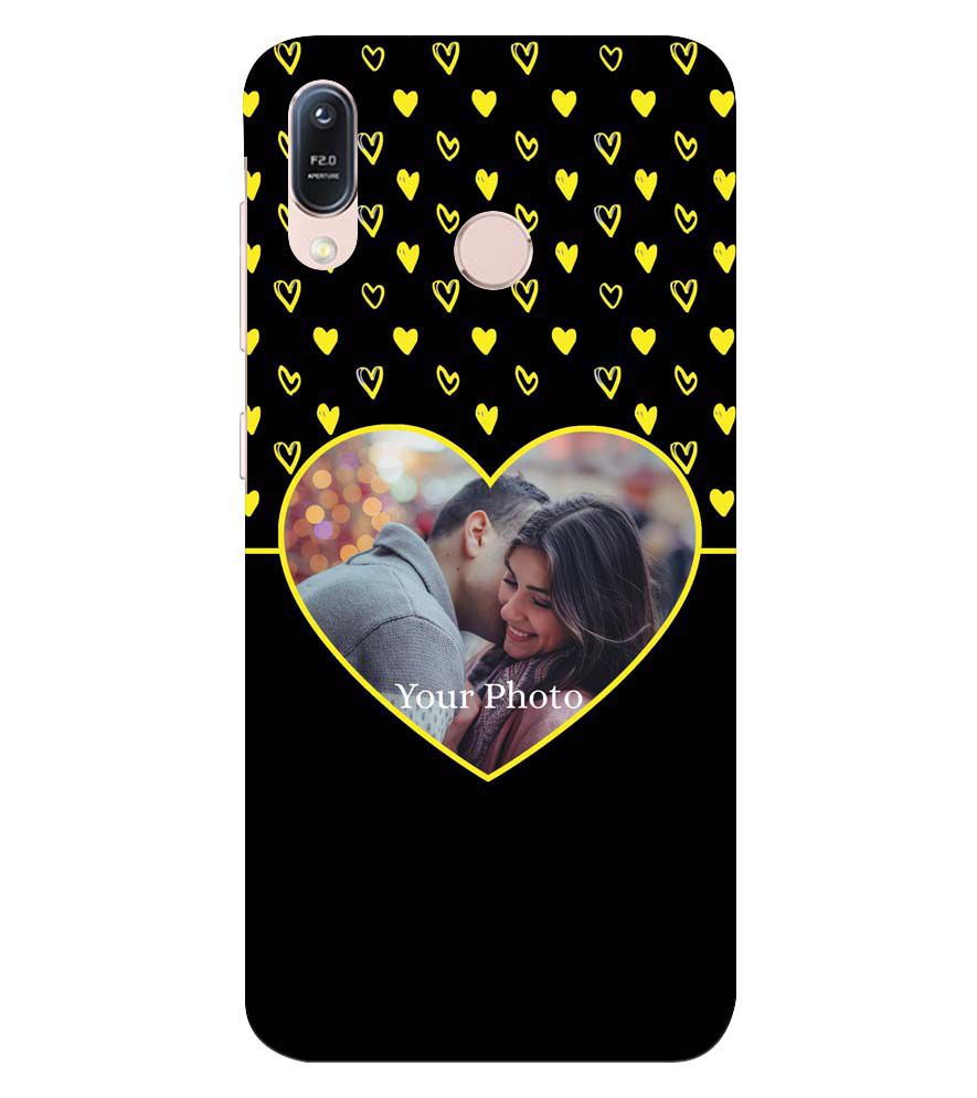 A0519-White Hearts Photo Back Cover for Asus Zenfone Max (M1) ZB556KL