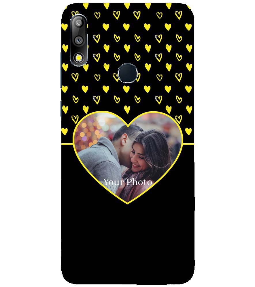 A0519-White Hearts Photo Back Cover for Asus Zenfone Max Pro (M2) ZB631KL