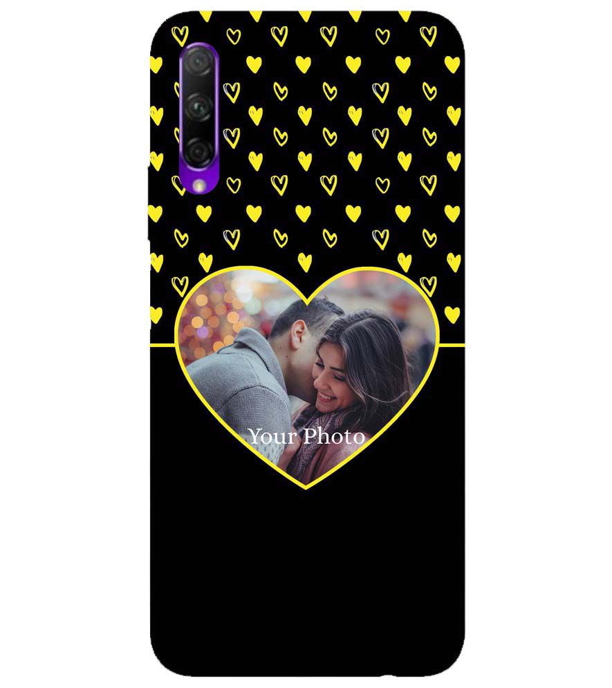 A0519-White Hearts Photo Back Cover for Honor 9X Pro