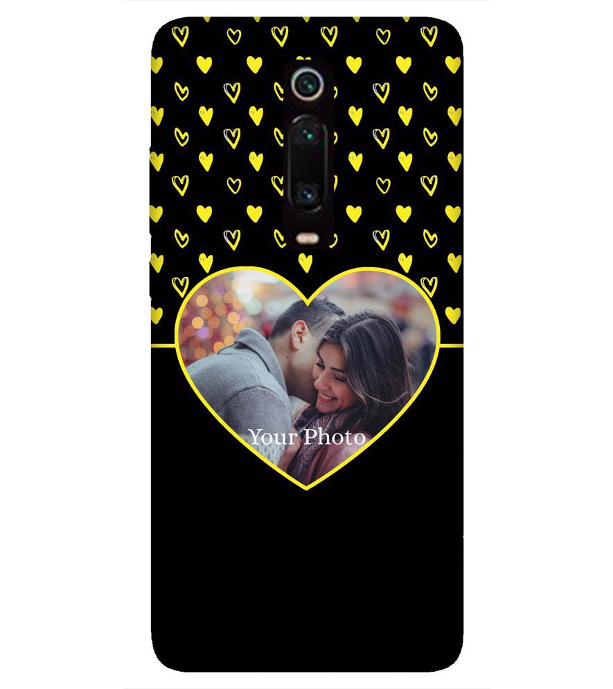 A0519-White Hearts Photo Back Cover for Xiaomi Mi 9T Pro