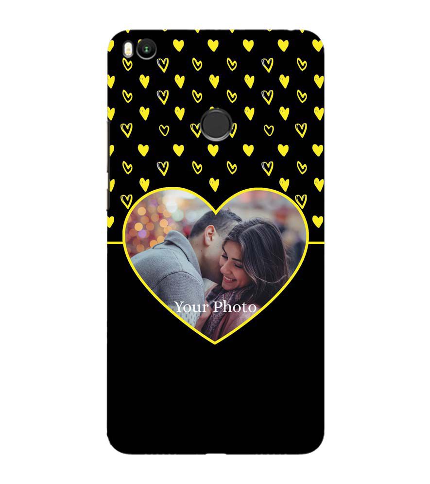 A0519-White Hearts Photo Back Cover for Xiaomi Mi Max 2