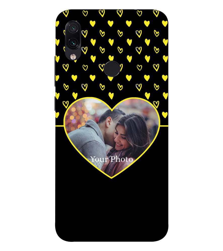 A0519-White Hearts Photo Back Cover for Xiaomi Redmi Y3