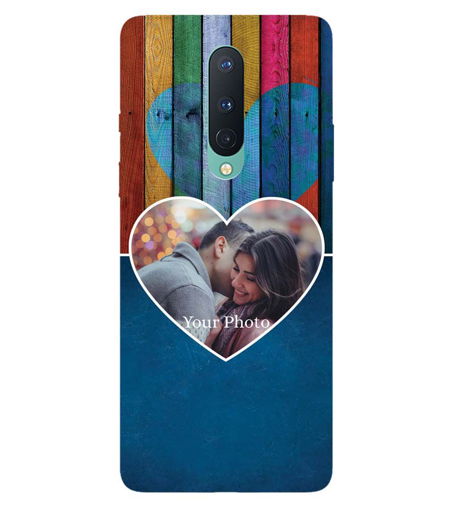 A0520-Woody Heart Photo Back Cover for OnePlus 8