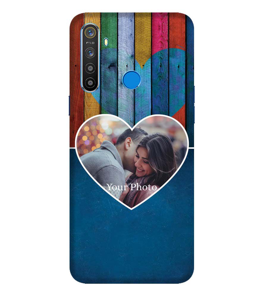 A0520-Woody Heart Photo Back Cover for Realme 5