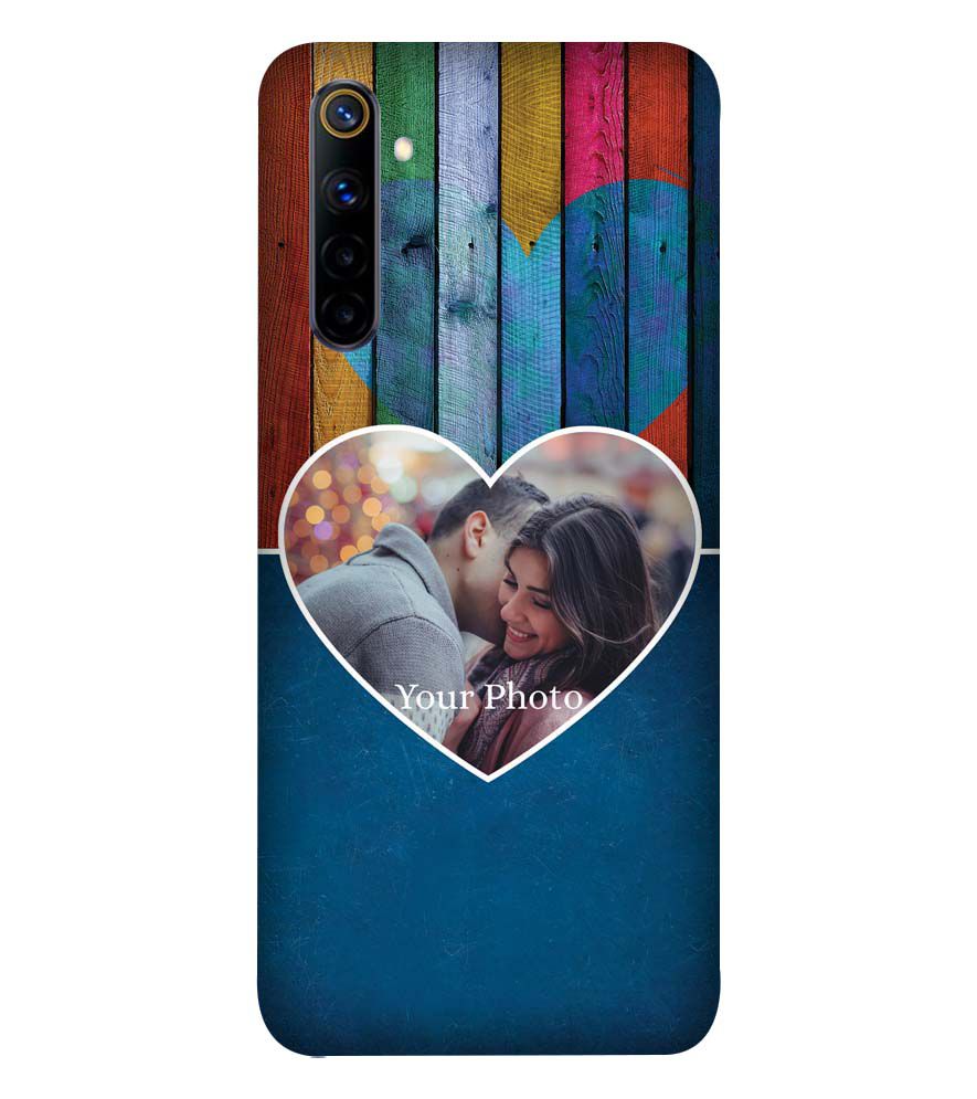 A0520-Woody Heart Photo Back Cover for Realme 6i