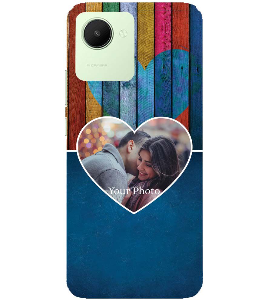 A0520-Woody Heart Photo Back Cover for Realme C30