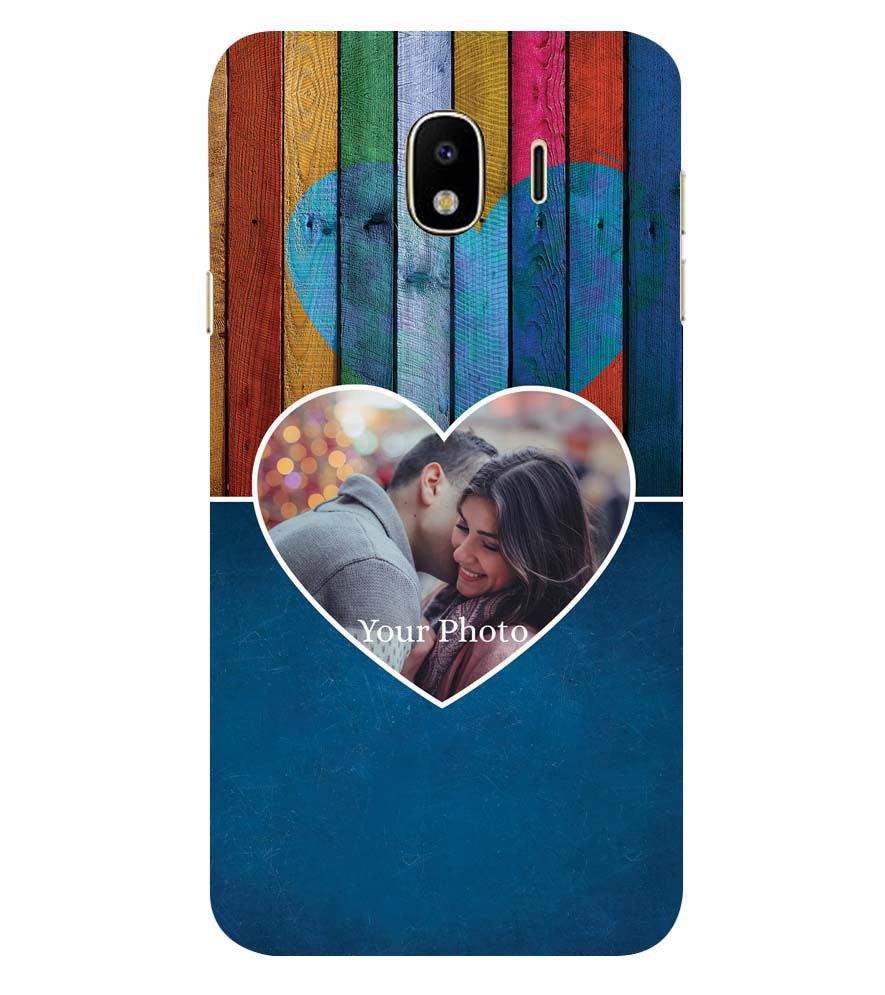 A0520-Woody Heart Photo Back Cover for Samsung Galaxy J4 (2018)