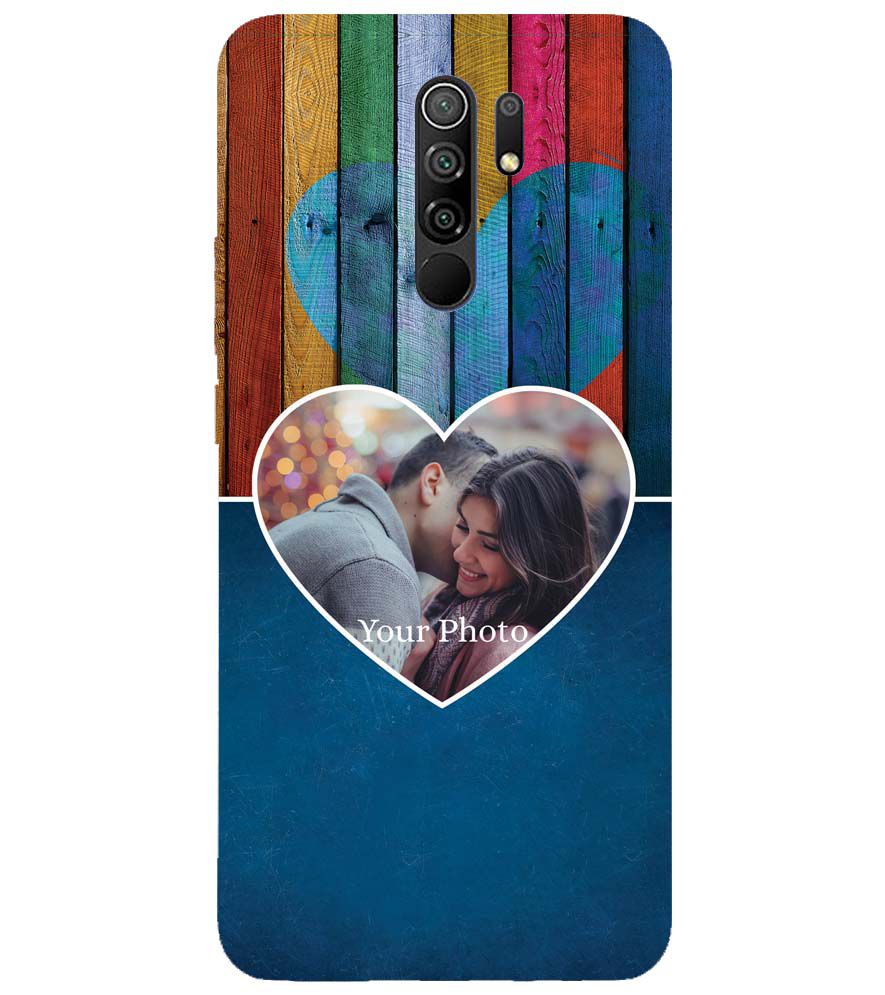 A0520-Woody Heart Photo Back Cover for Xiaomi Poco M2