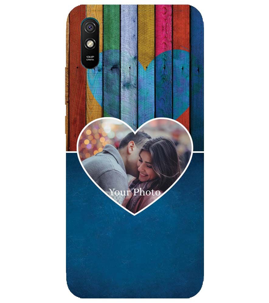 A0520-Woody Heart Photo Back Cover for Xiaomi Redmi 9i