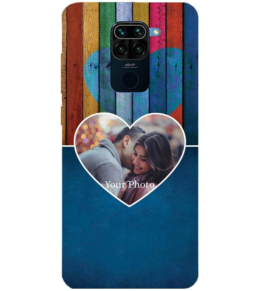 A0520-Woody Heart Photo Back Cover for Xiaomi Redmi Note 9