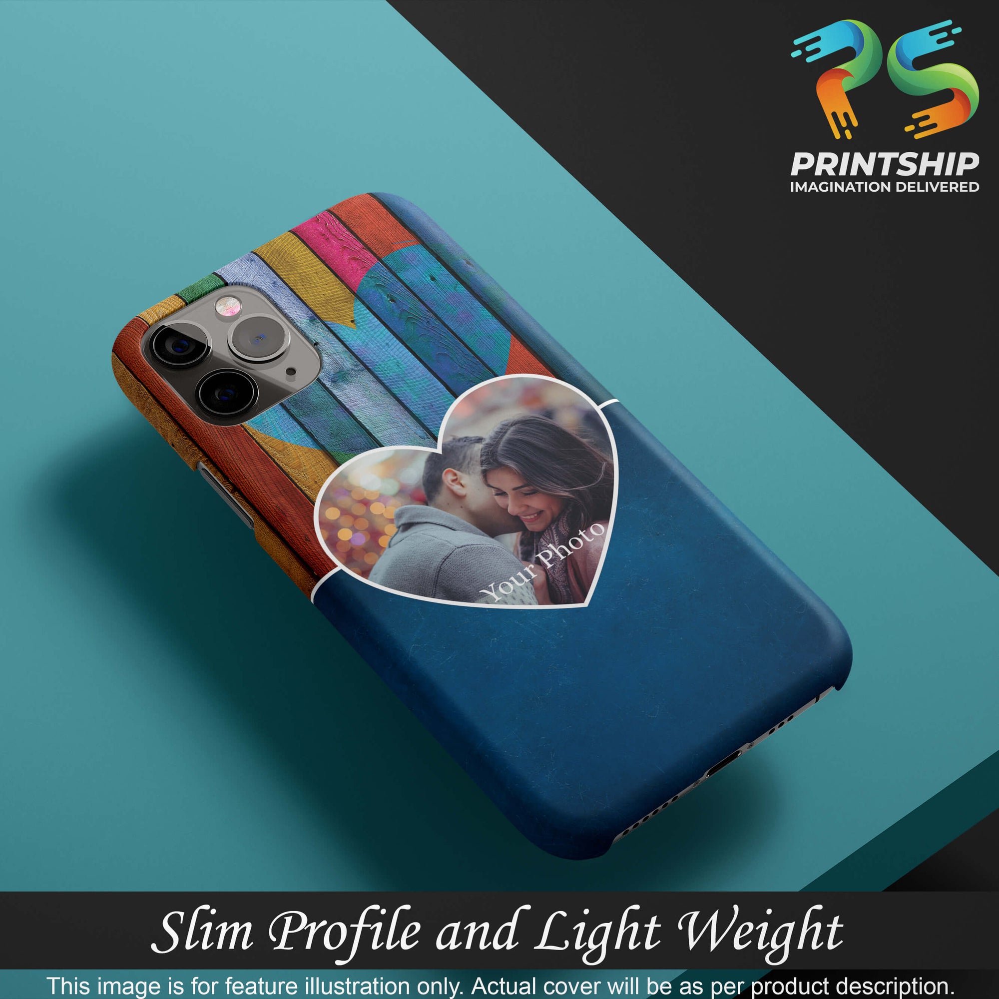 A0520-Woody Heart Photo Back Cover for Xiaomi Redmi Note 8 Pro-Image4