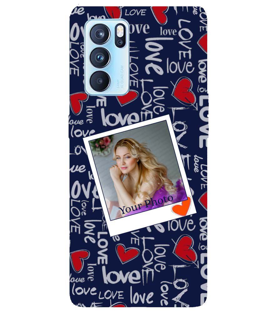 A0521-Love All Around Back Cover for Oppo Reno6 5G