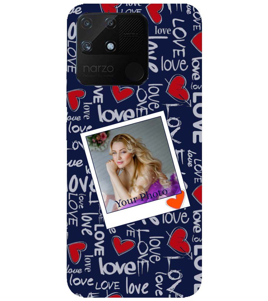 A0521-Love All Around Back Cover for Realme Narzo 50A