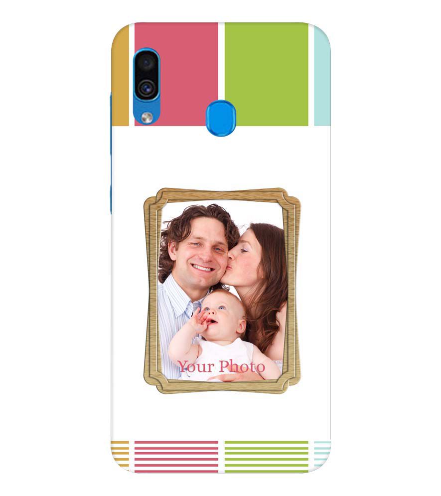 A0522-Neat Frame Back Cover for Samsung Galaxy A20