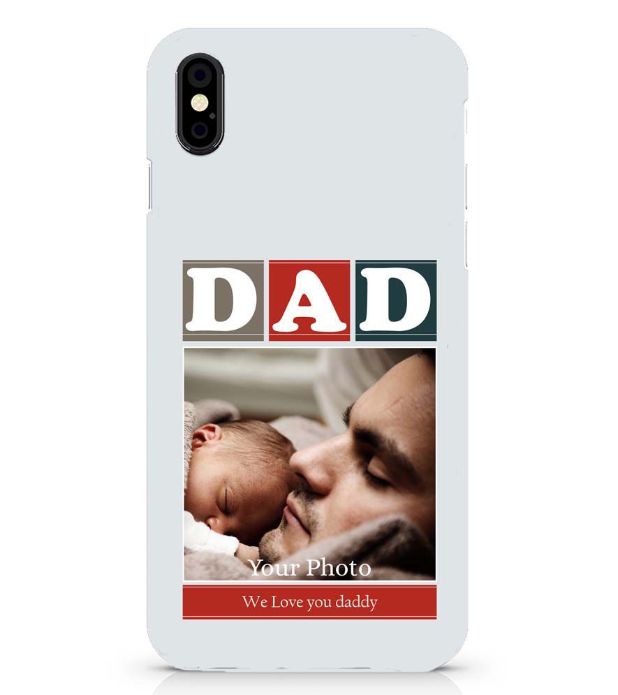 A0523-Love Dad Back Cover for Apple iPhone X