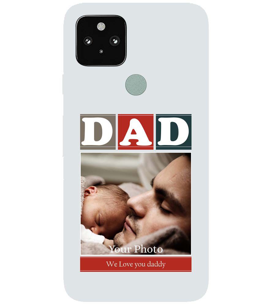 A0523-Love Dad Back Cover for Google Pixel 5