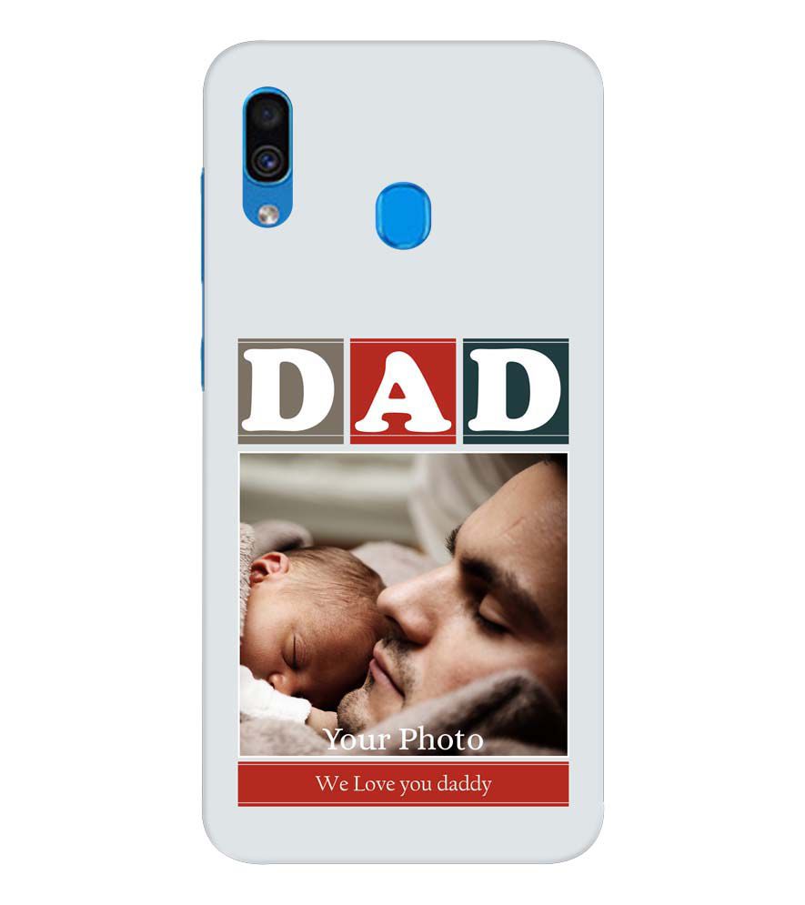 A0523-Love Dad Back Cover for Samsung Galaxy A20