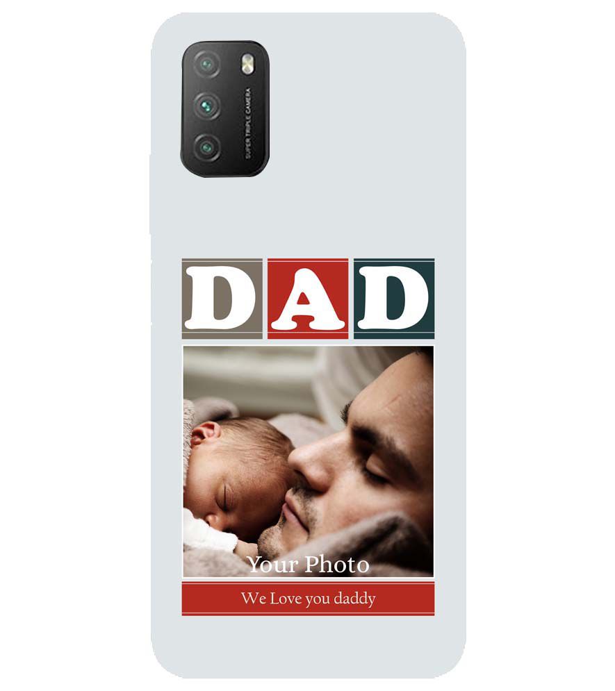 A0523-Love Dad Back Cover for Xiaomi Poco M3