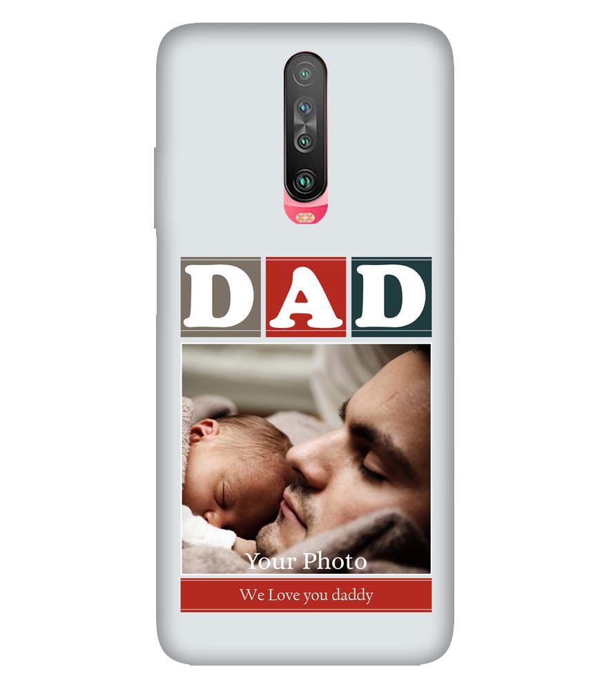 A0523-Love Dad Back Cover for Xiaomi Poco X2