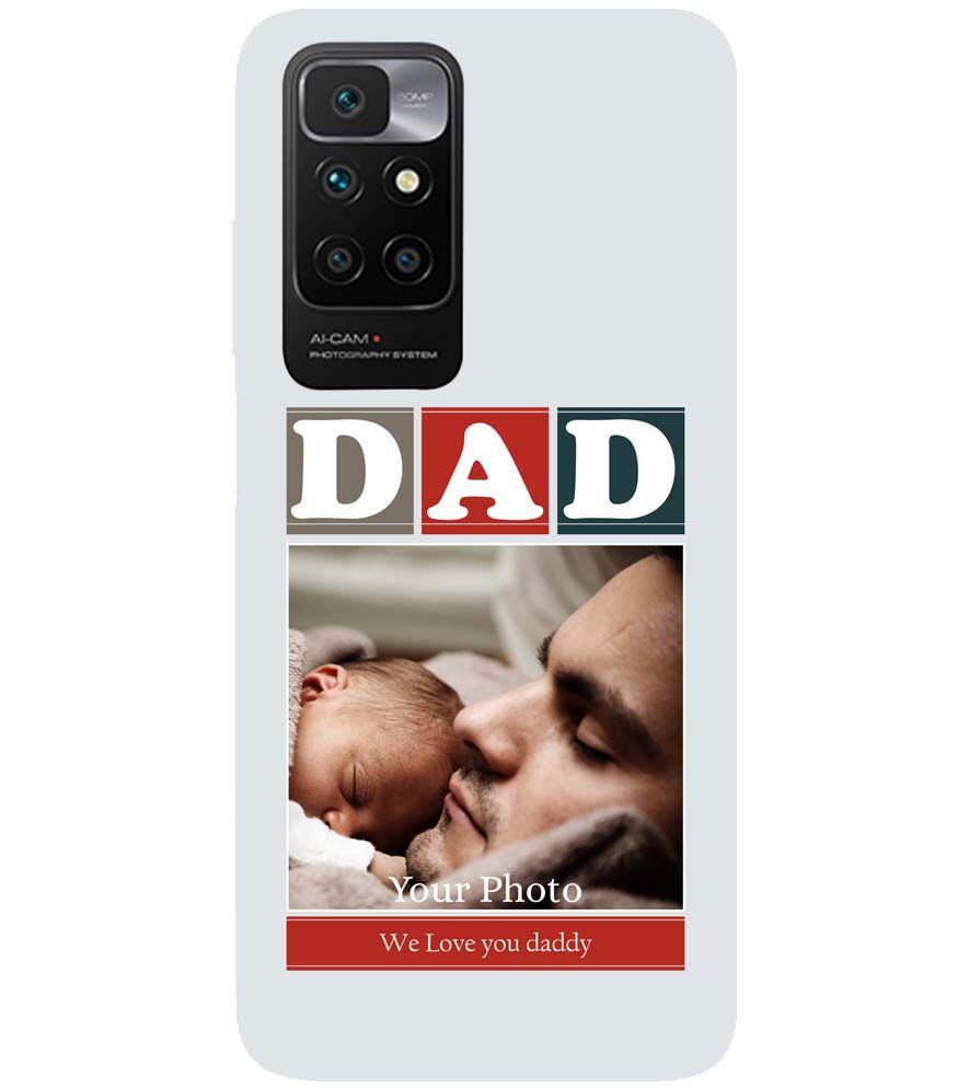 A0523-Love Dad Back Cover for Xiaomi Redmi 10 Prime