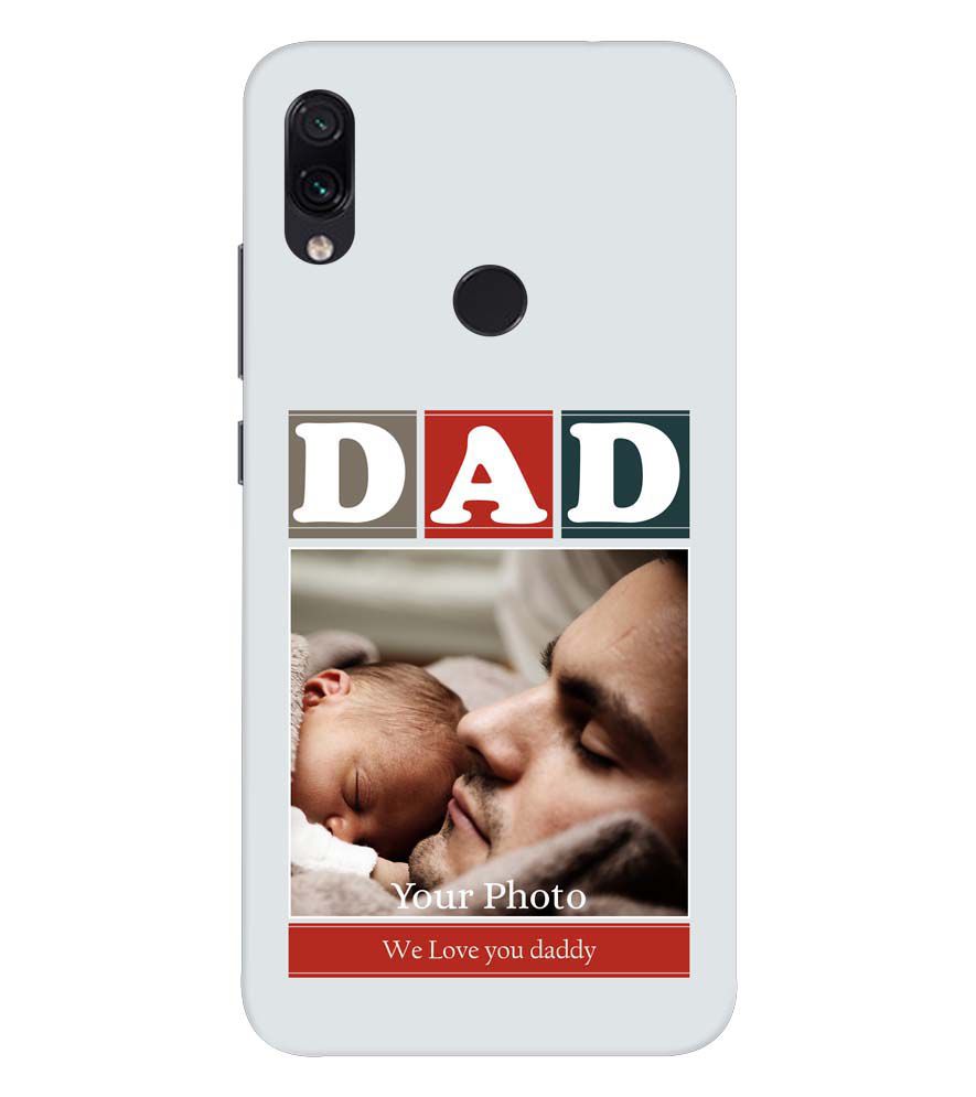 A0523-Love Dad Back Cover for Xiaomi Redmi 7