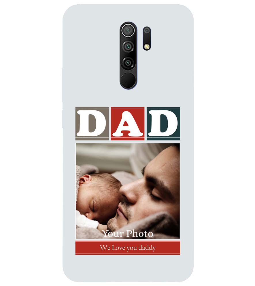 A0523-Love Dad Back Cover for Xiaomi Redmi 9 Prime