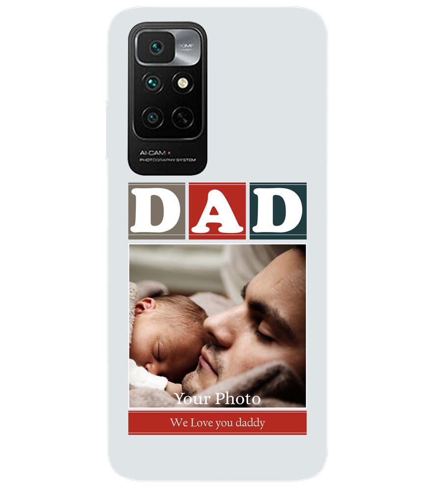 A0523-Love Dad Back Cover for Xiaomi Redmi Note 11 4G