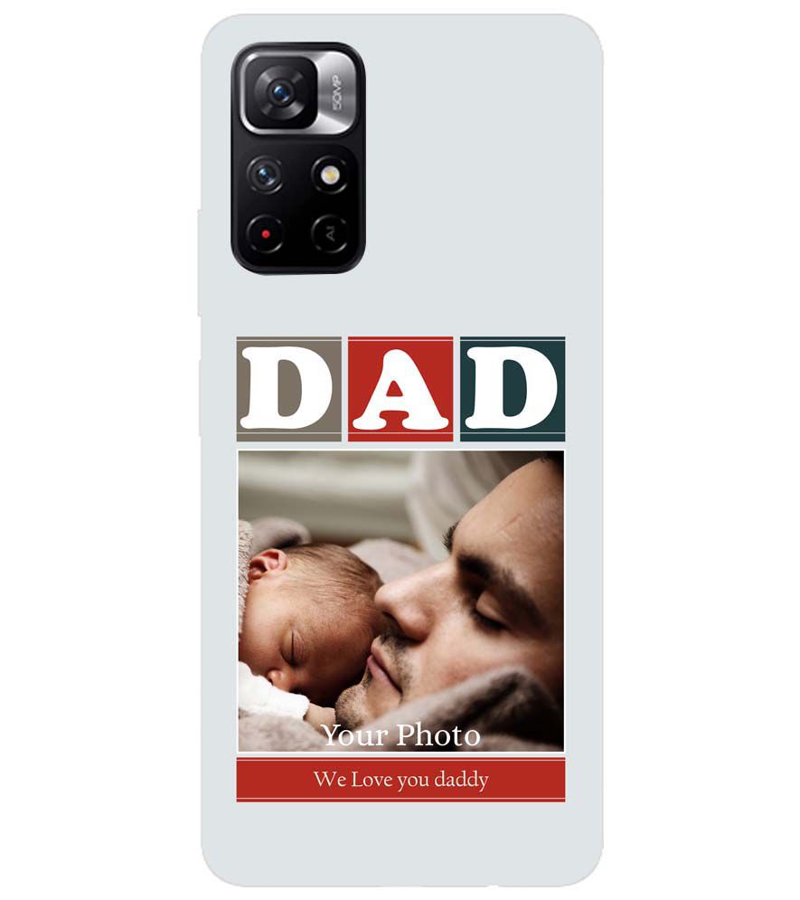 A0523-Love Dad Back Cover for Xiaomi Redmi Note 11T 5G