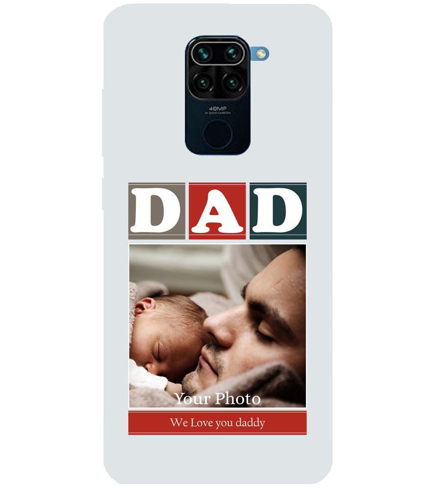 A0523-Love Dad Back Cover for Xiaomi Redmi Note 9