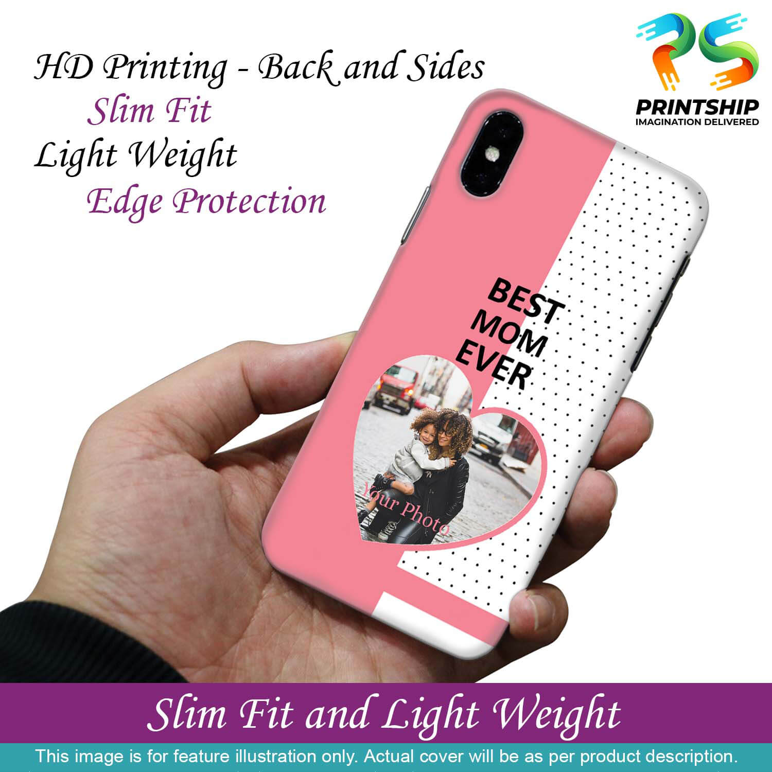 A0524-Love Mom Back Cover for Realme GT Master