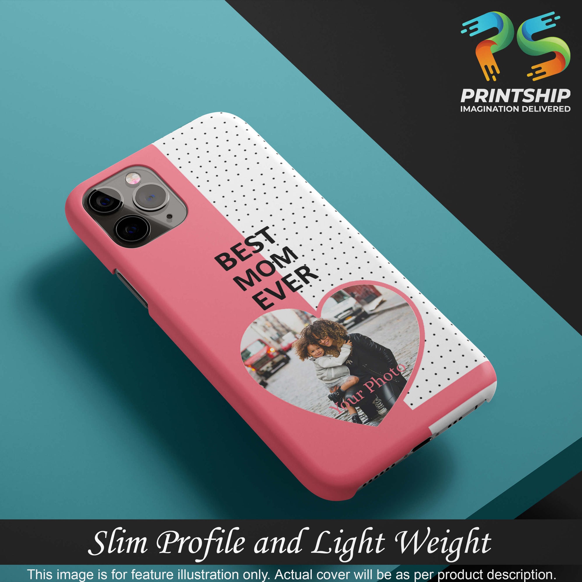 A0524-Love Mom Back Cover for Realme 7 Pro-Image4