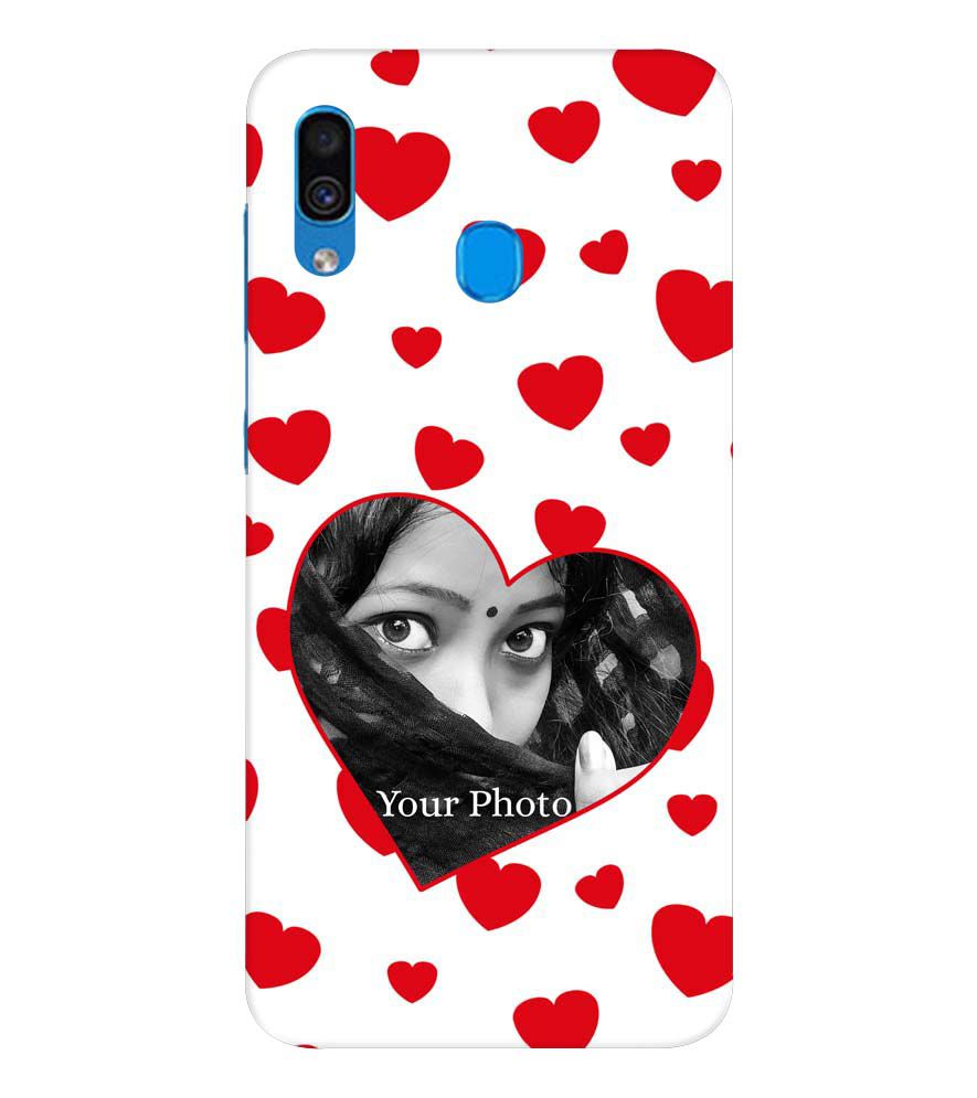 A0525-Loving Hearts Back Cover for Samsung Galaxy A20