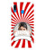 A0527-Red and White Frame Back Cover for Samsung Galaxy A20